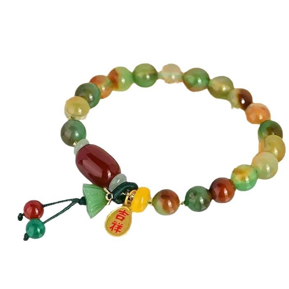 Festival Bead Bracelet close bead detail thumbnail