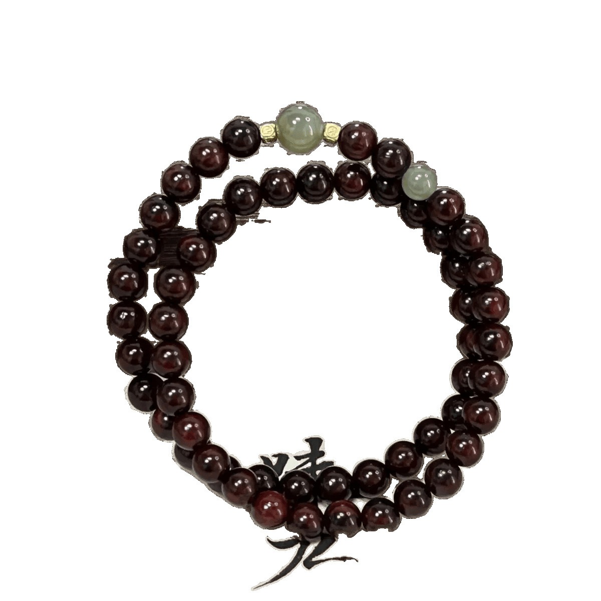 Deep Garnet Bead Bracelet