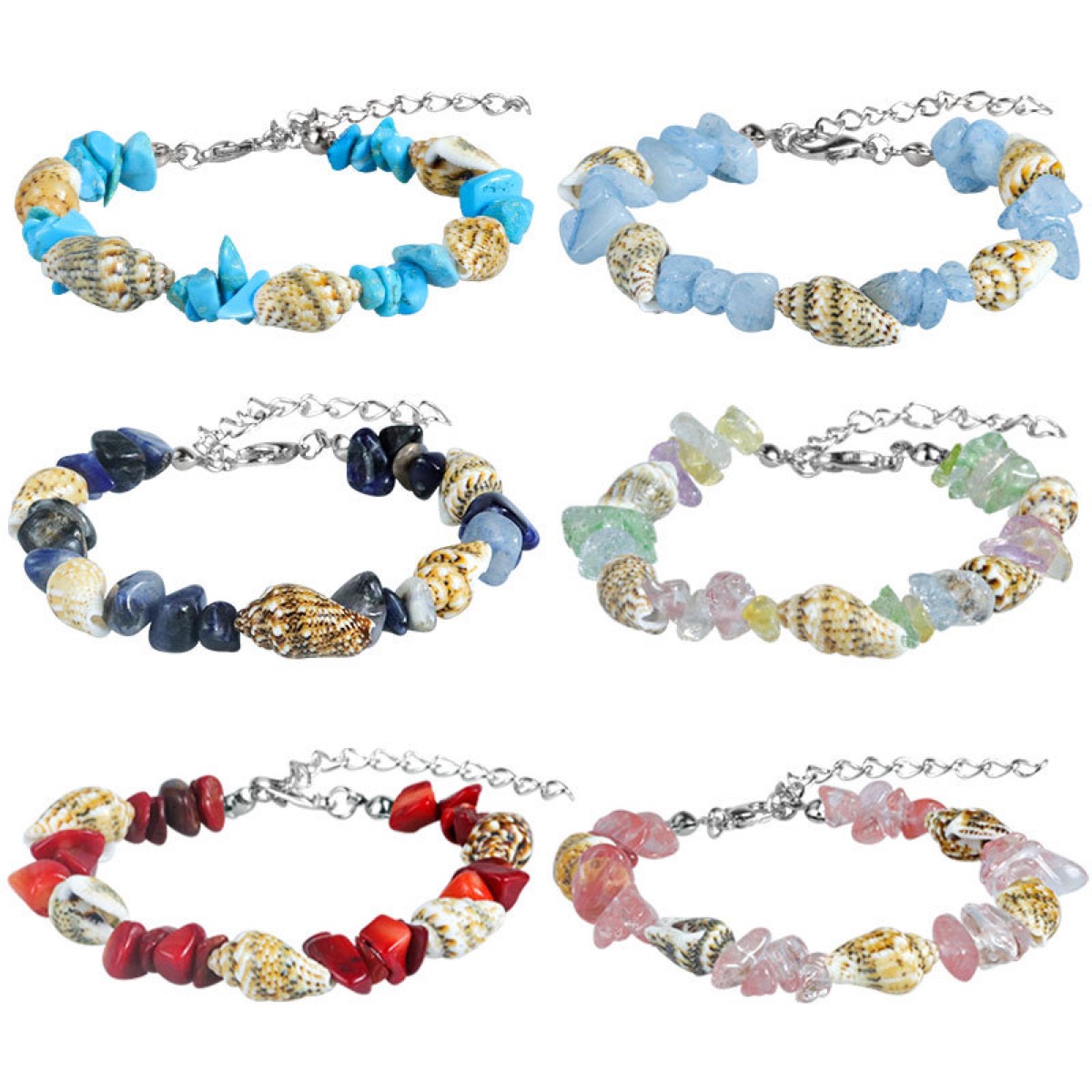 Ocean Chip Shell Bracelet