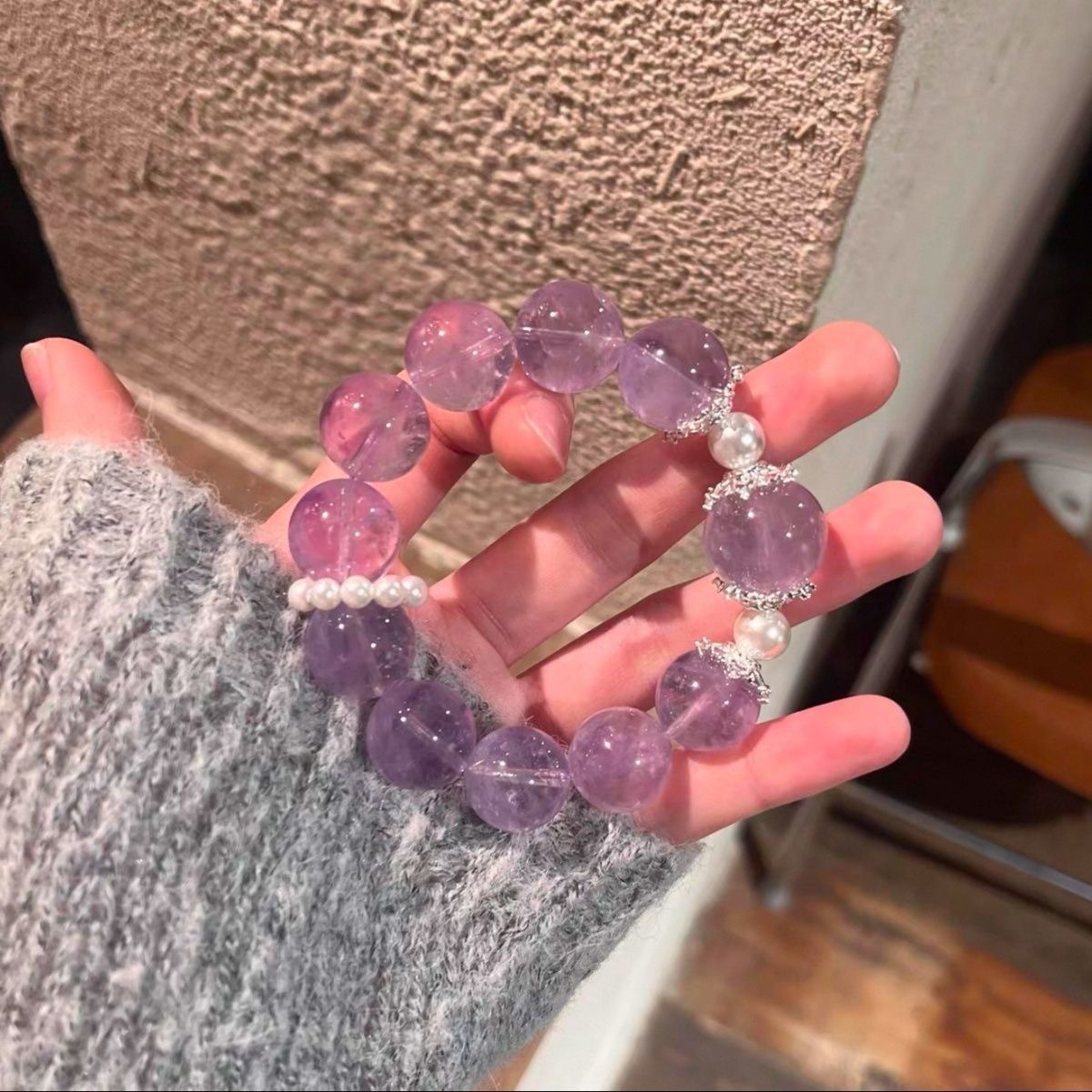 Purple Glow Bracelet